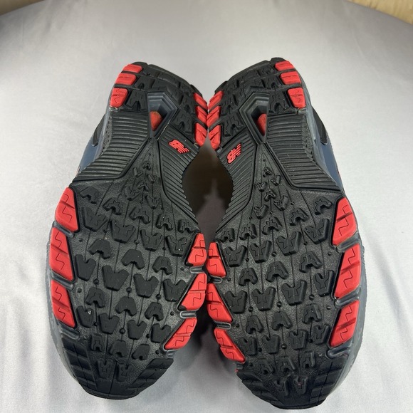 New Balance MT510RB5 Men's 10.5 Navy Red Trail Running Shoes Sneakers - Picture 9 of 16